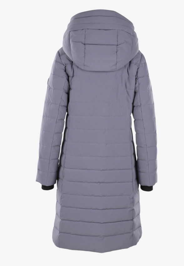 DŁUGA PIKOWANA KURTKA DAMSKA JUNGE 225-2085-86