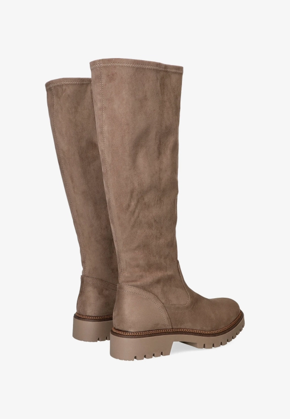 KOZAKI DAMSKIE NA PŁASKIM OBCASIE CLYO TW25W 6223010