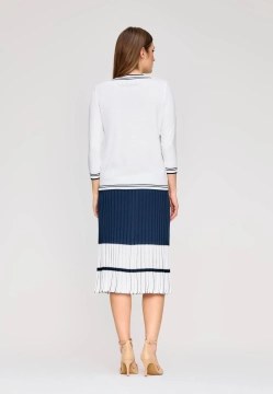 SWETER DAMSKI Z RĘKAWEM 3/4 ANCORA ANTONELLA