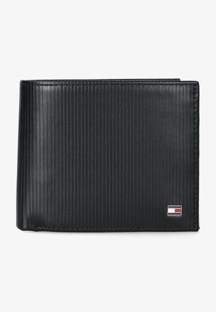 SKÓRZANY PORTFEL MĘSKI SKŁADANY NA PÓŁ TOMMY HILFIGER AM0AM13978C