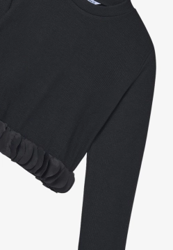 BLUZKA DZIEWCZĘCA Z PŁATKAMI MAYORAL 7030