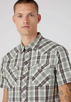 KOSZULA MĘSKA Z KRÓTKIM RĘKAWEM WRANGLER W5H8T4100