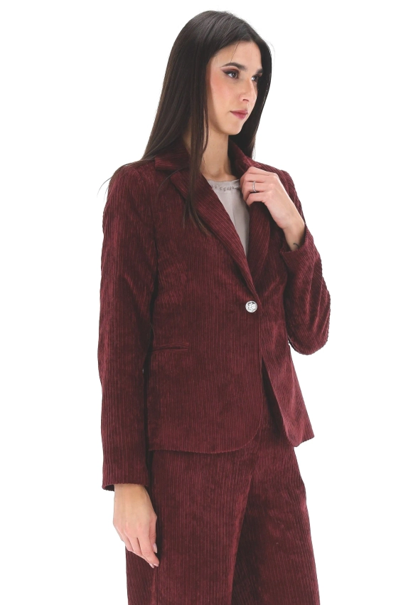 SZTRUKSOWA MARYNARKA DAMSKA EKS L2531