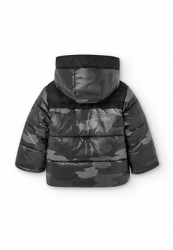KURTKA CHŁOPIĘCA Z ODPINANYM KAPTUREM BOBOLI 345114