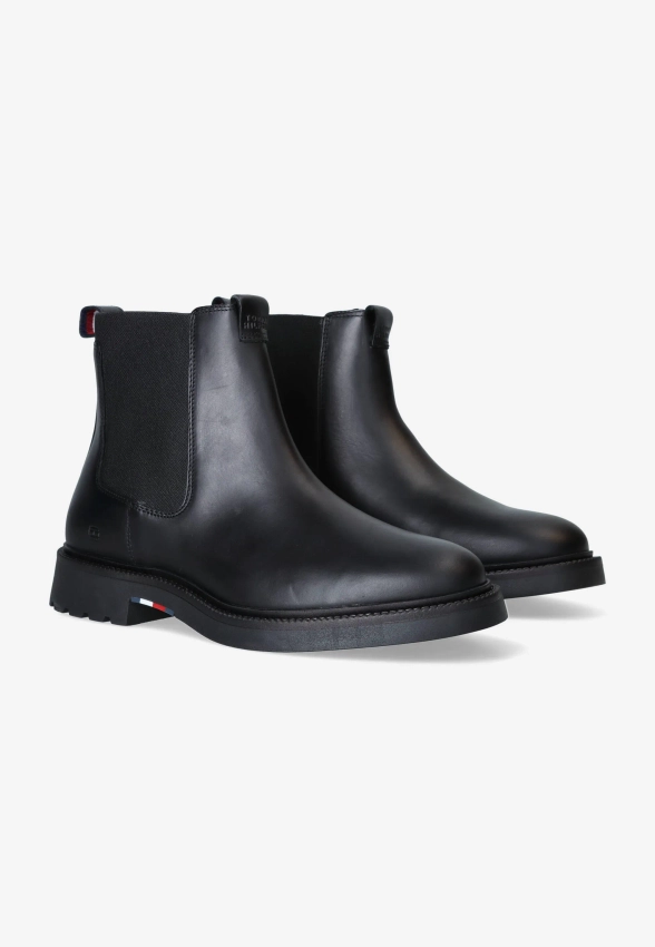 SKÓRZANE SZTYBLETY MĘSKIE TOMMY HILFIGER FM0FM05591
