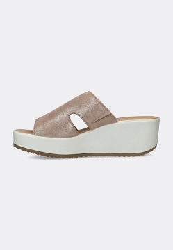 SKÓRZANE KLAPKI DAMSKIE NA KOTURNIE IGI & CO 5668633