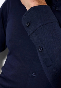 POLO MĘSKIE Z DŁUGIM RĘKAWEM DESOTO 97018-3