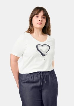 T-SHIRT DAMSKI SAMOON 671611-26110