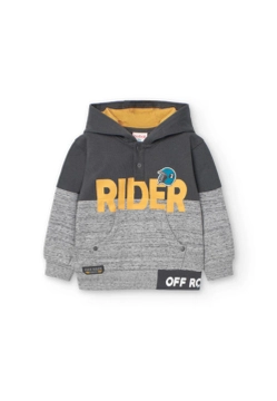 BLUZA CHŁOPIĘCA Z KAPTUREM BOBOLI 319058