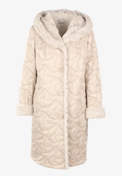 DŁUGA KURTKA DAMSKA ZAPINANA NA GUZIKI GETEX IRINA II