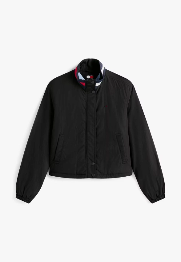 KURTKA DAMSKA Z LOGO NA KOŁNIERZU TOMMY JEANS DW0DW21436
