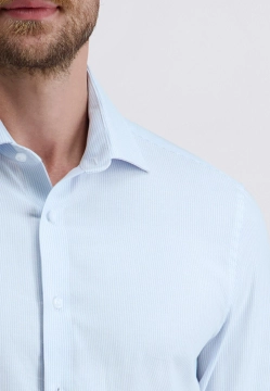KOSZULA MĘSKA Z DŁUGIM RĘKAWEM W PASY PIERRE CARDIN C6 11004 0519
