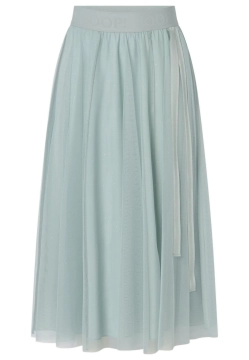 TIULOWA SPÓDNICA DAMSKA Z TASIEMKĄ Z LOGO JOOP! 30100212