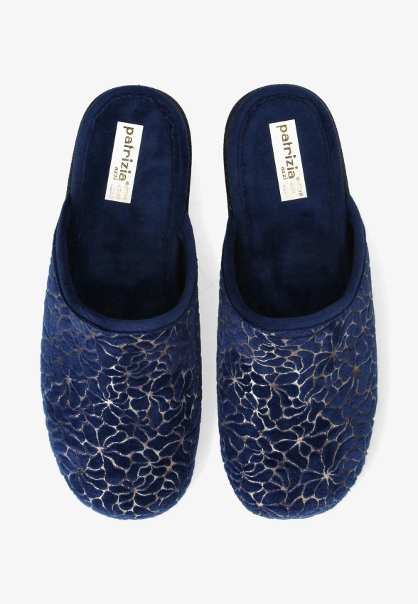 WZORZYSTE PANTOFLE DAMSKIE PATRIZIA AZZI CA801