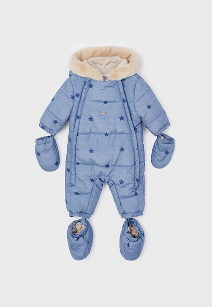 KOMBINEZON Z MIKROFIBRY DLA NOWORODKA EKOFRIENDS MAYORAL 2624