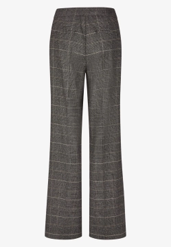 ELEGANCKIE SPODNIE W KRATĘ DAMSKIE ANNA MONTANA 1469