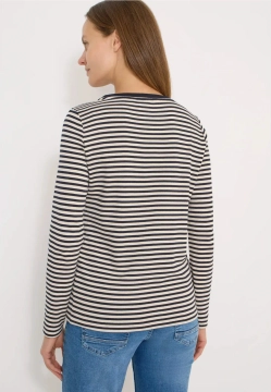 T-SHIRT DAMSKI W PASY CECIL 1 324532