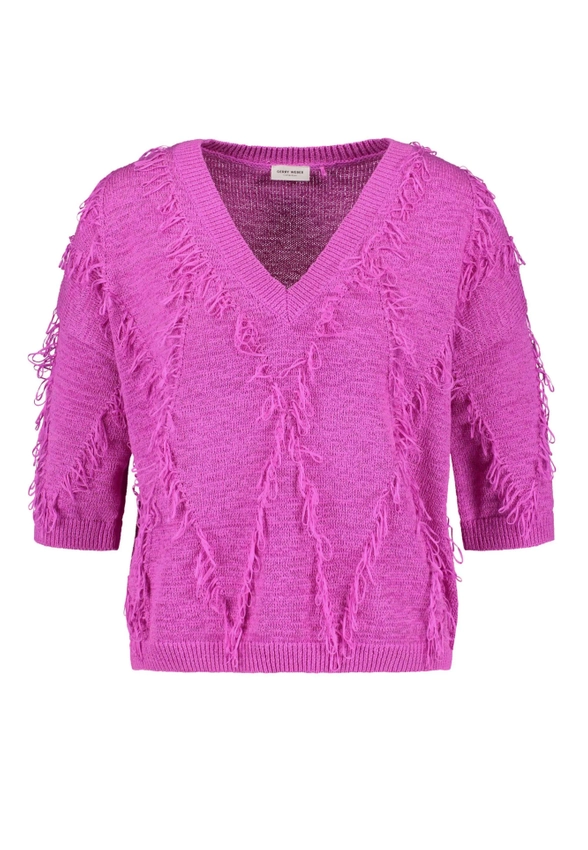 SWETER DAMSKI Z FRĘDZLAMI GERRY WEBER 171026-35717