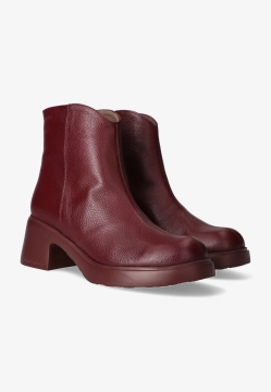 SKÓRZANE BOTKI DAMSKIE WONDERS E-7125