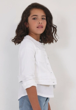 KURTKA JEANSOWA DLA DZIEWCZYNKI MAYORAL 6433