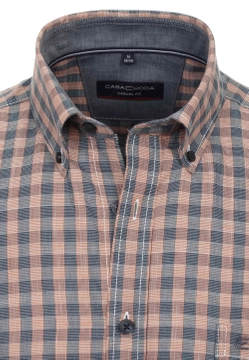KOSZULA MĘSKA W KRATĘ Z KRÓTKIM RĘKAWEM CASAMODA 944199500