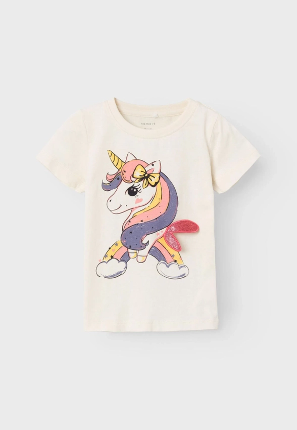 T-SHIRT DZIEWCZĘCY Z NADRUKIEM NAME IT 13225755