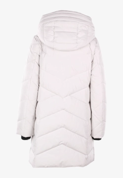 DŁUGA PIKOWANA KURTKA DAMSKA JUNGE 225-2075-80