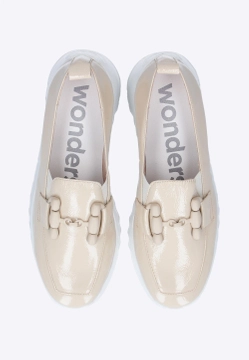 SKÓRZANE MOKASYNY DAMSKIE WONDERS E-6723