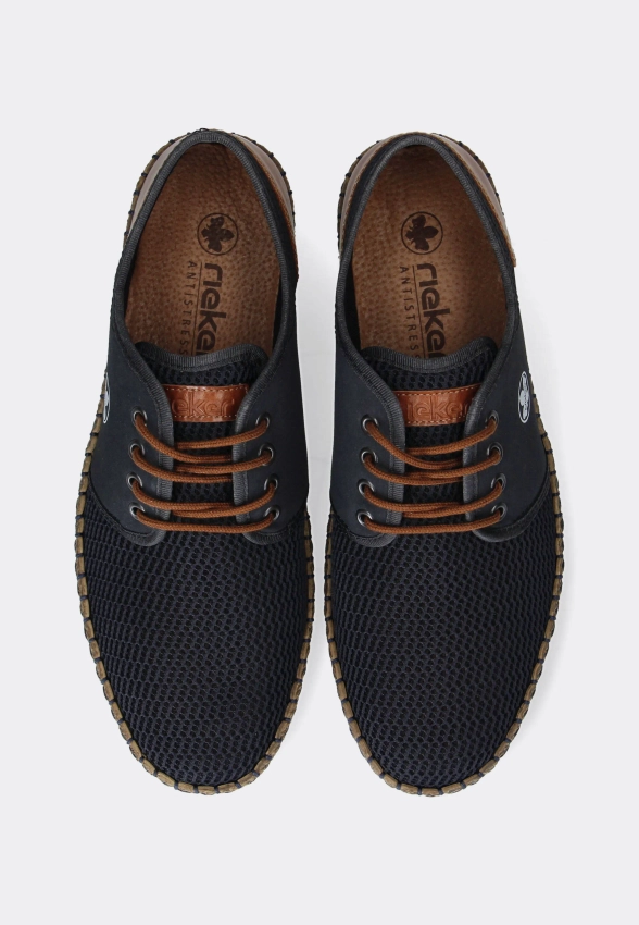 LEKKIE ESPADRYLE MĘSKIE RIEKER B5249-14