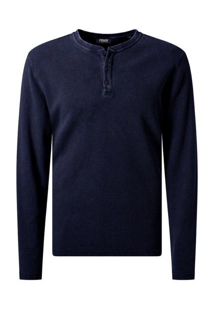 T-SHIRT MĘSKI Z DŁUGIM RĘKAWEM PIONIEER P1 60124 0000