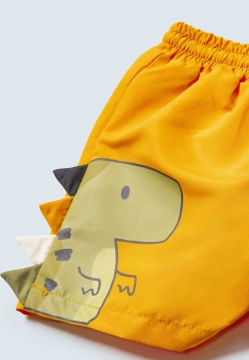 KOMPLET CHŁOPIĘCY 2-CZĘŚCIOWY KĄPIELOWY Z NADRUKIEM MAYORAL 1642