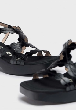 SKÓRZANE SANDAŁY DAMSKIE WONDERS D-1013