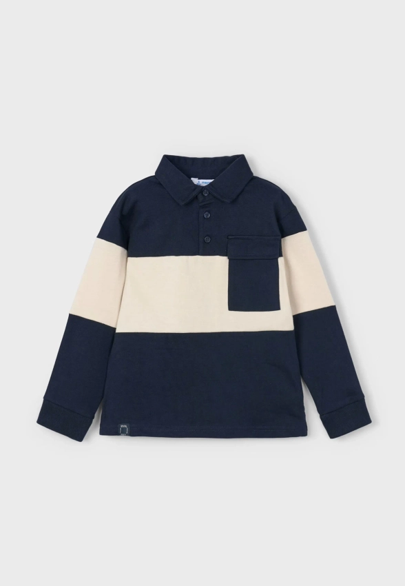 POLO CHŁOPIĘCE Z DŁUGIM RĘKAWEM MAYORAL 4121