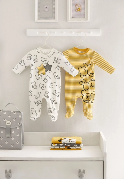 ZESTAW 2 PIŻAM DLA NIEMOWLAKA ECOFRIENDS MAYORAL 2747