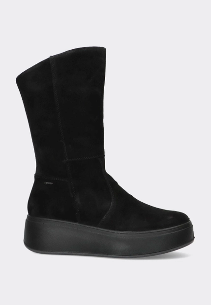 BOTKI DAMSKIE ZE SKÓRY ZAMSZOWEJ IGI&CO 4671000