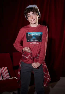 T-SHIRT CHŁOPIĘCY Z DŁUGIM RĘKAWEM MAYORAL 7003