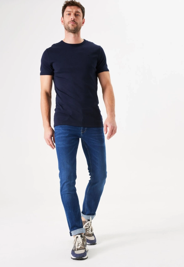 SPODNIE MĘSKIE JEANSOWE SAVIO SLIM FIT GARCIA 630 32