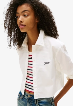 KRÓTKA KOSZULA DAMSKA TOMMY JEANS DW0DW21400