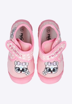 PANTOFLE DZIEWCZĘCE ZAPINANE NA RZEP PRIMIGI 2946011