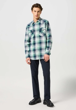 KOSZULA MĘSKA W KRATĘ WRANGLER 112357242