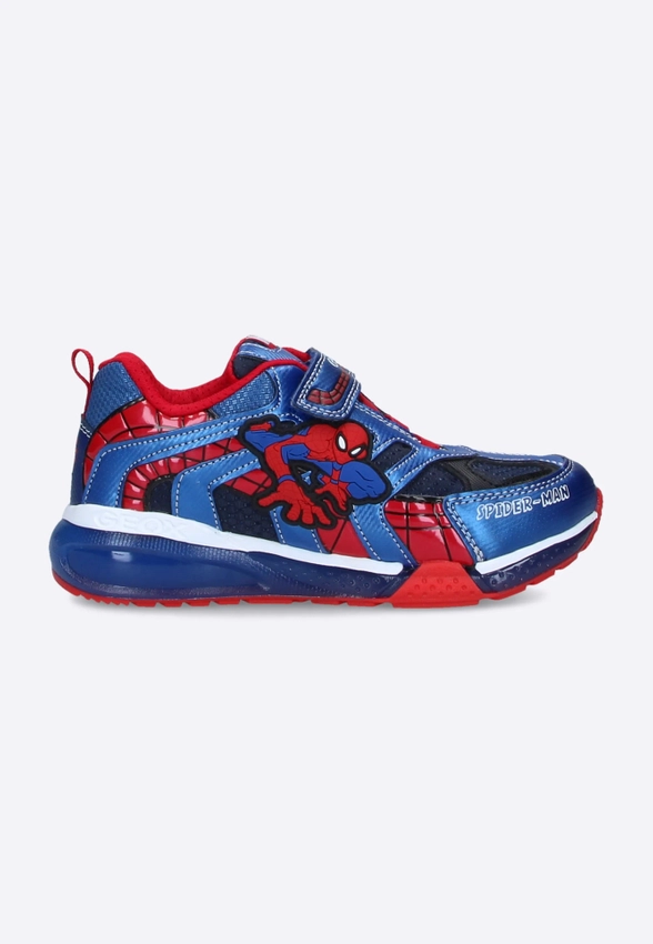 SNEAKERSY CHŁOPIĘCE ZE ŚWIATEŁKAMI GEOX MARVEL SPIDER-MAN J26FEB 011CE