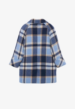 PŁASZCZ DZIEWCZĘCY W KRATĘ MAYORAL 5845