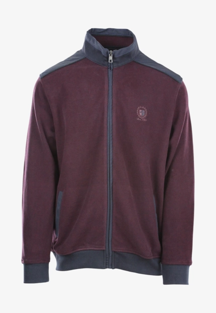 BLUZA MĘSKA ZAPINANA NA ZAMEK BŁYSKAWICZNY ROTTE MEDITERRANEE RM170330SELAN