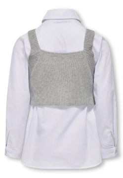 KOSZULA DZIEWCZĘCA Z KAMIZELKA ONLY 15332487