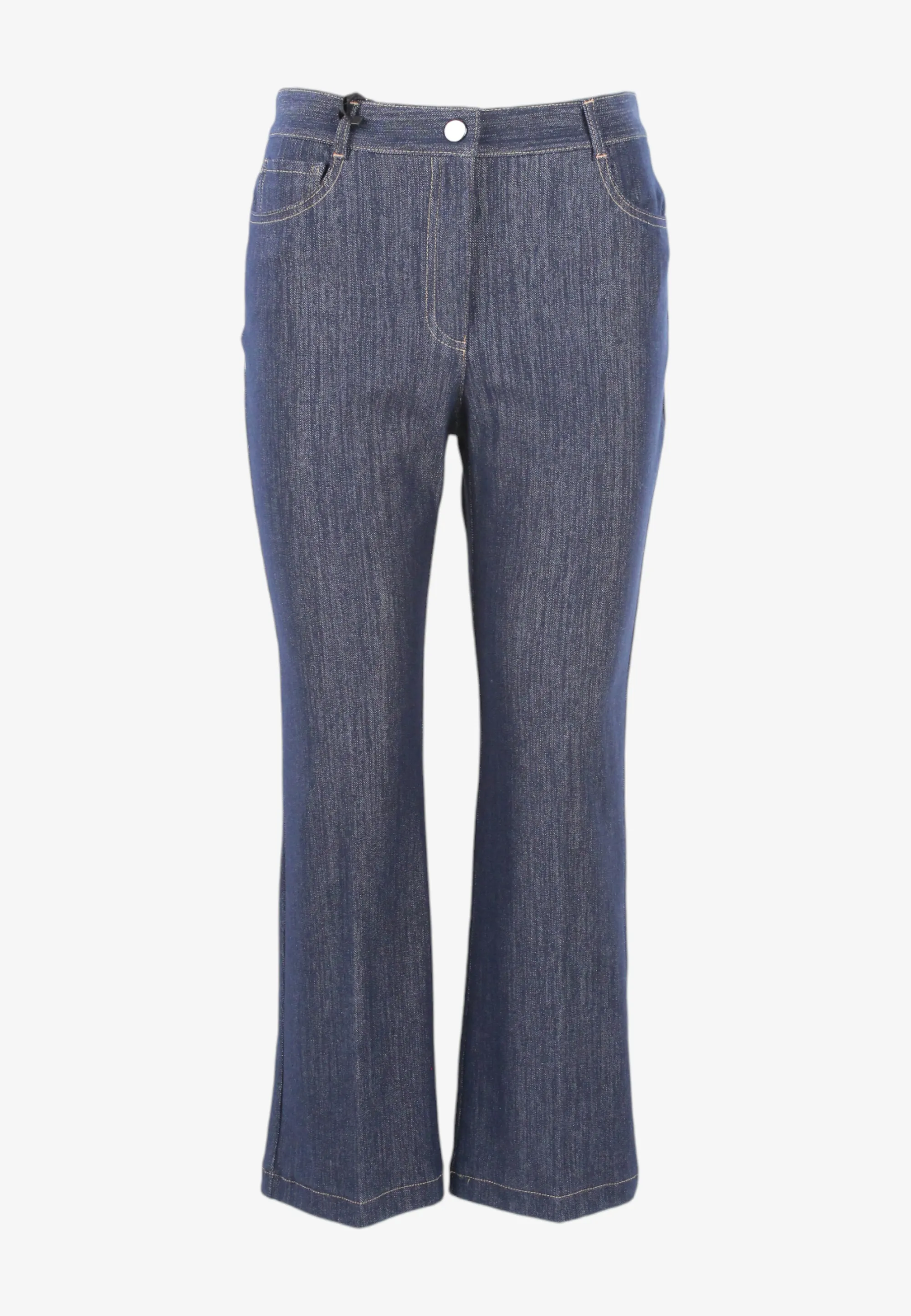 SPODNIE DAMSKIE Z JERSEYU O WYGLĄDZIE JEANSU  PENNYBLACK DUELLO