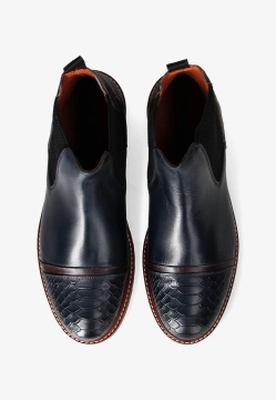 SKÓRZANE SZTYBLETY MĘSKIE EXTON 8862