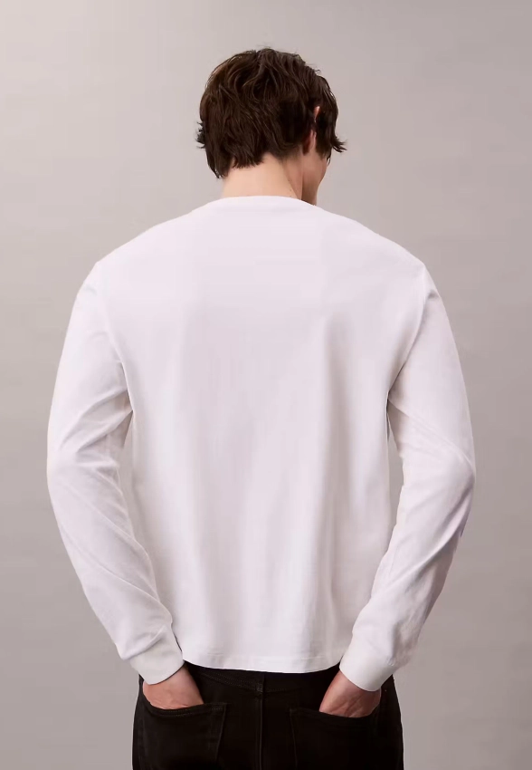 T-SHIRT MĘSKI Z DŁUGIM RĘKAWEM CALVIN KLEIN LV04RD247G