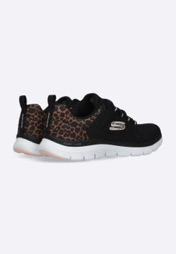 SNEAKERSY DAMSKIE SZNUROWANE SKECHERS 149582BKLD
