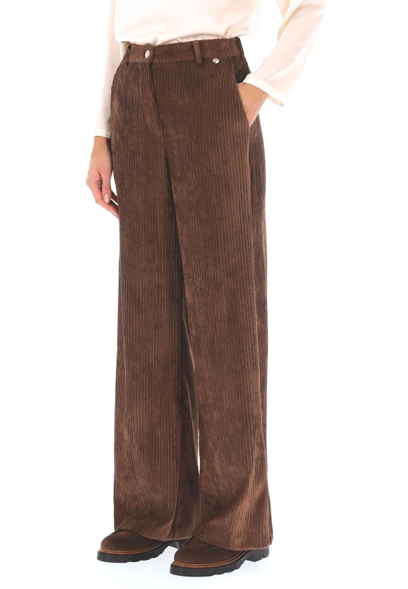 SZTRUKSOWE SPODNIE DAMSKIE EKS L3762