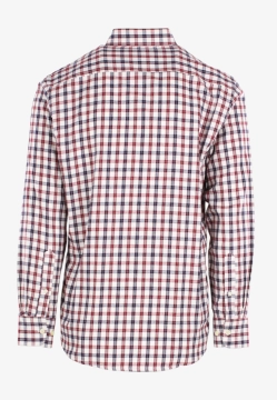 BAWEŁNIANA KOSZULA MĘSKA Z DŁUGIM RĘKAWEM W KRATĘ ASCOT SPORT 15284209